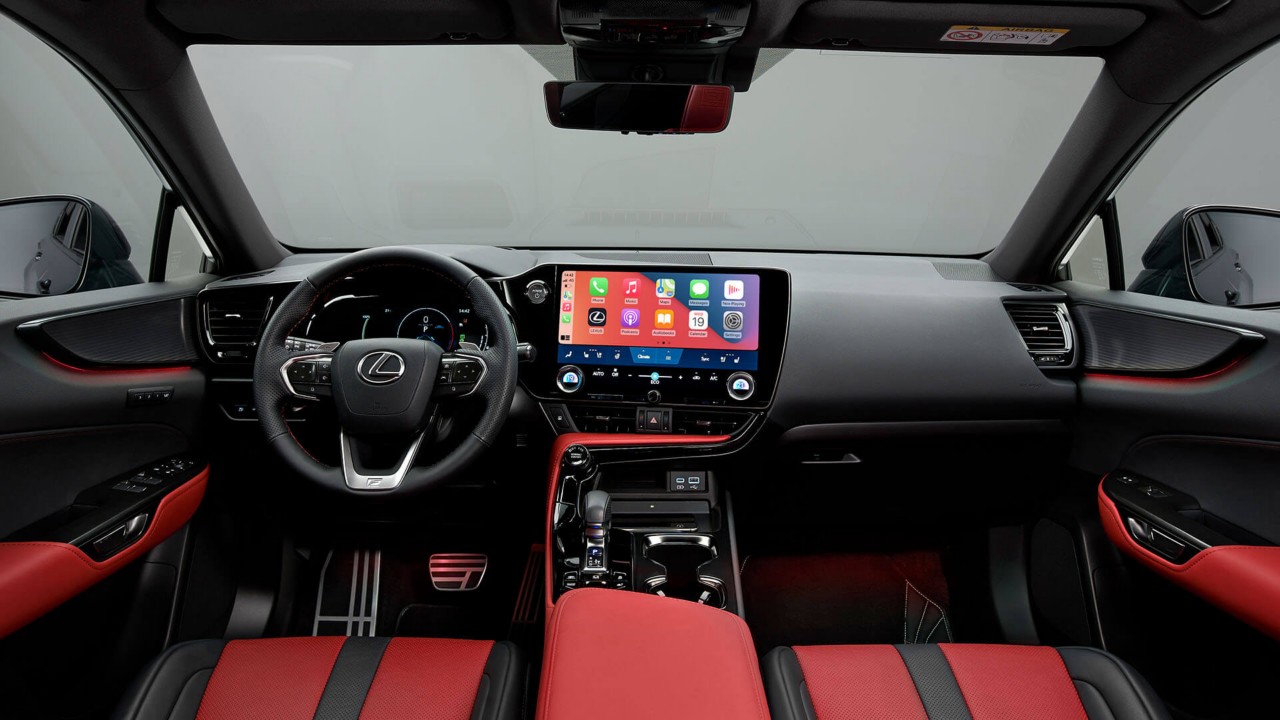 Lexus NX front interior 